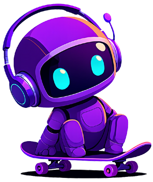Robot on Skateboard
